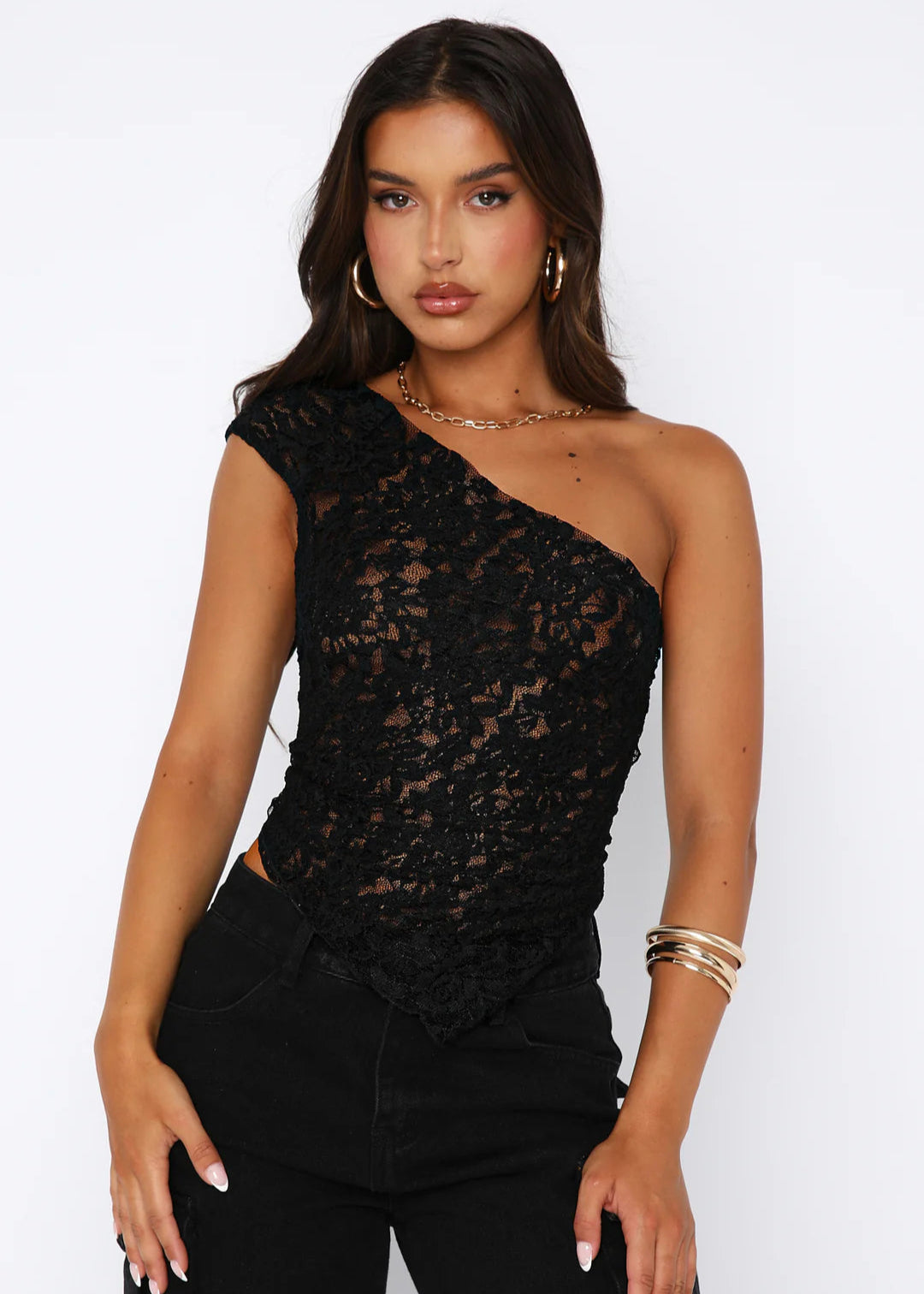 Haut à col incliné