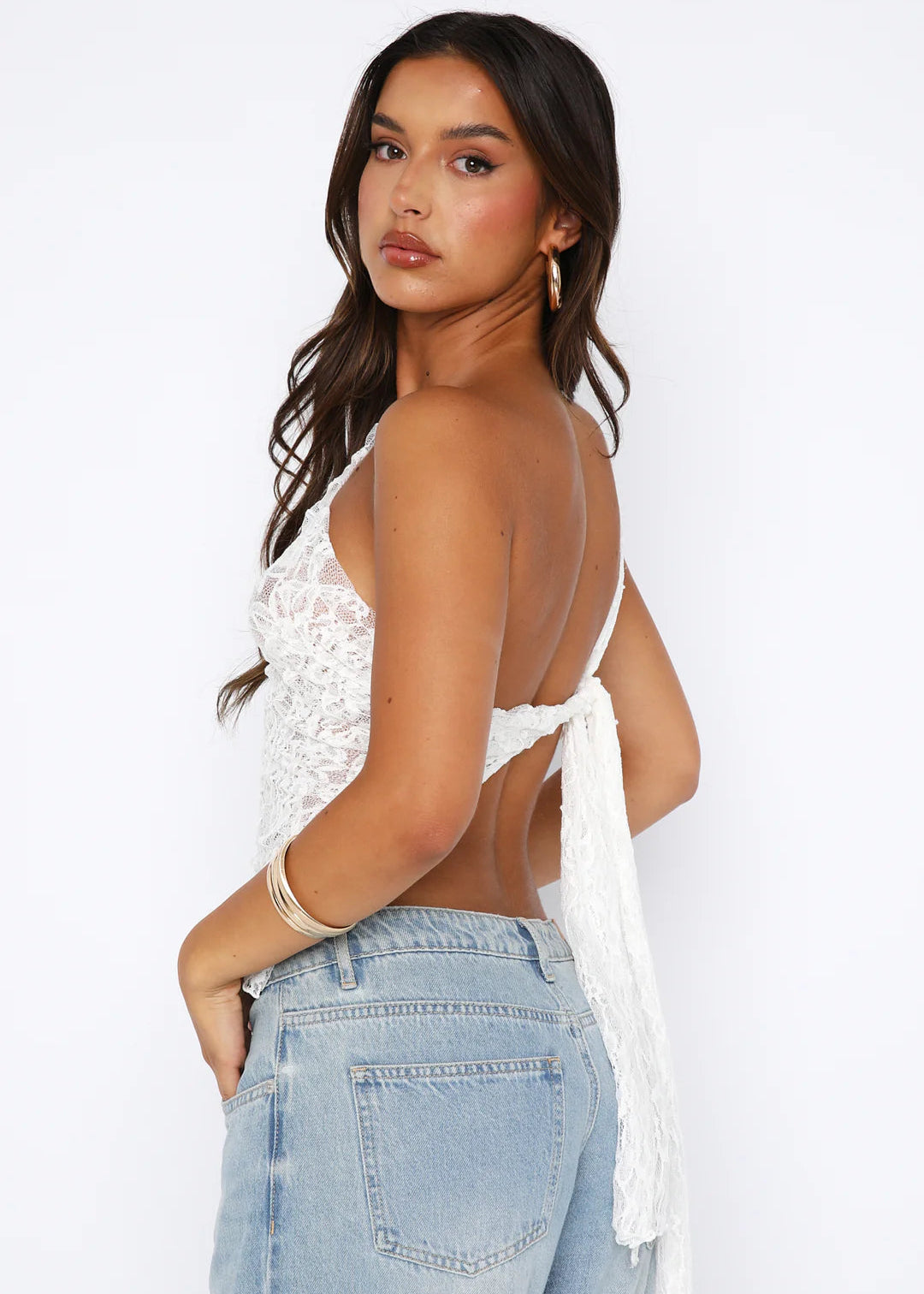 Haut à col incliné