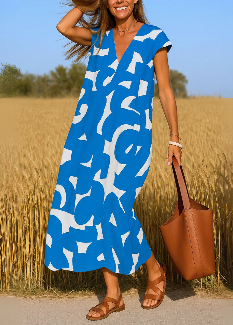 Valé - Robe fluide à col V