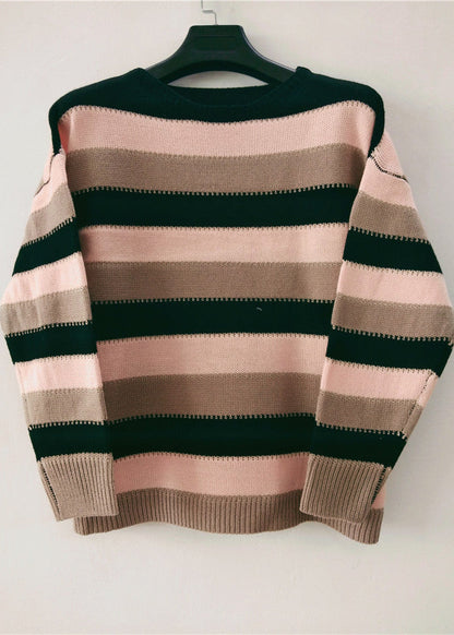 stitching sweater pullover