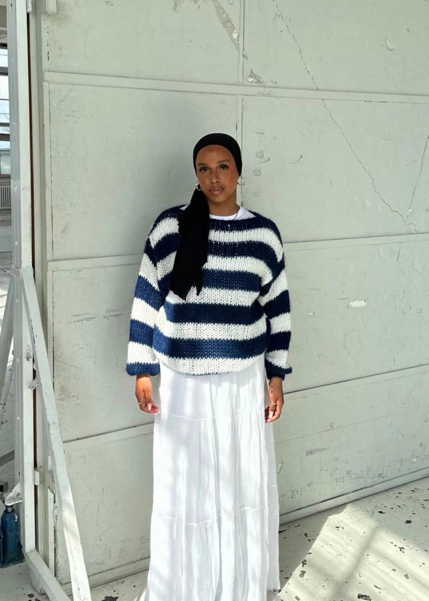 Locker gestrickter Pullover