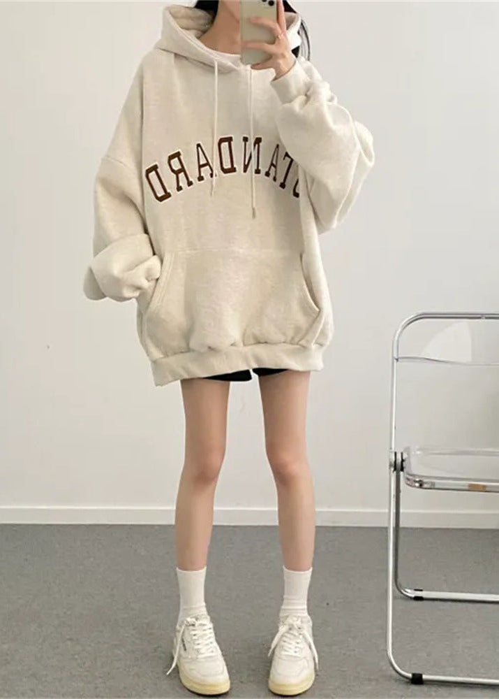 Sweat à capuche en polaire