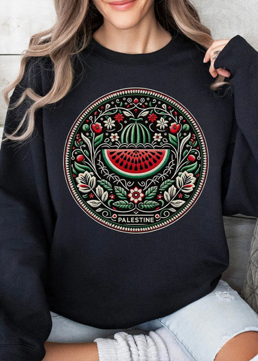 Watermelon Pattern Sweater