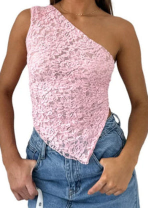 Haut à col incliné