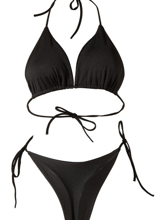 Bikini mit Schnürung