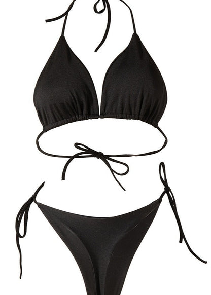 Bikini mit Schnürung